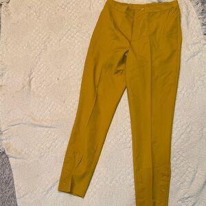 Isaac Mizrahi Mustard Ankle Pants